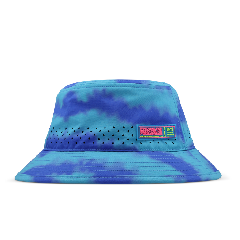 Caddy Neon Tie Dye Hydro - Electric Blue (WY2N)