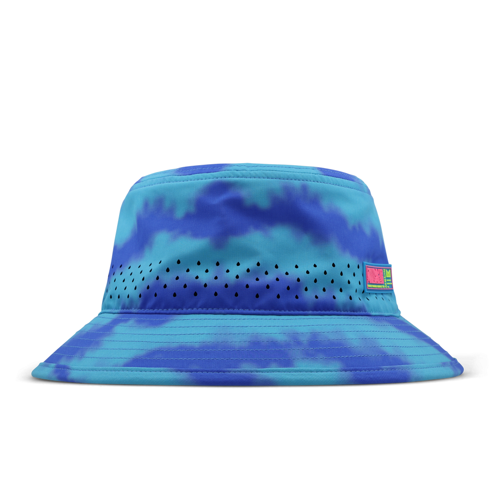 Caddy Neon Tie Dye Hydro - Electric Blue (WY2N)
