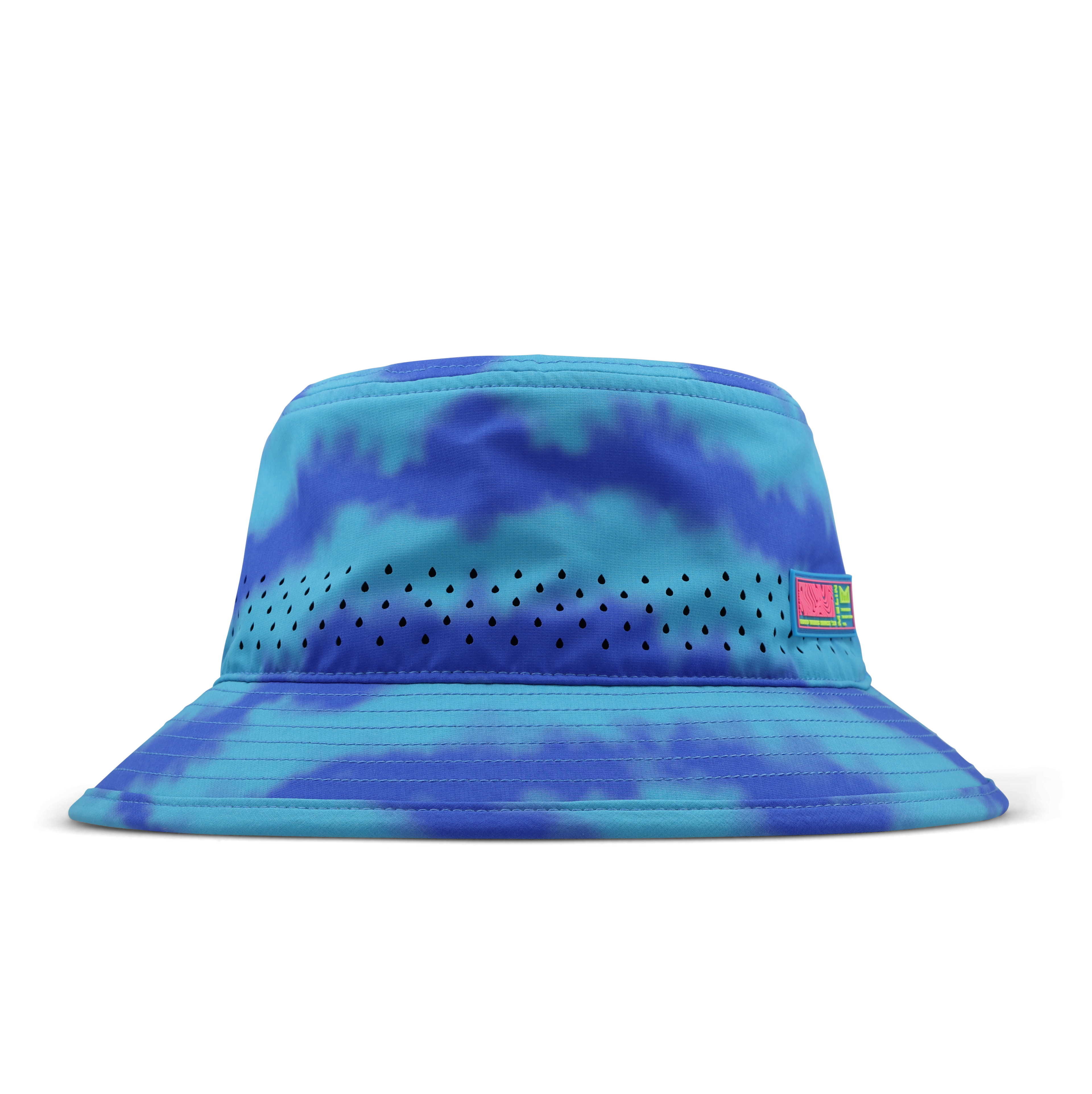 Caddy Neon Tie Dye Hydro - Electric Blue (WY2N)
