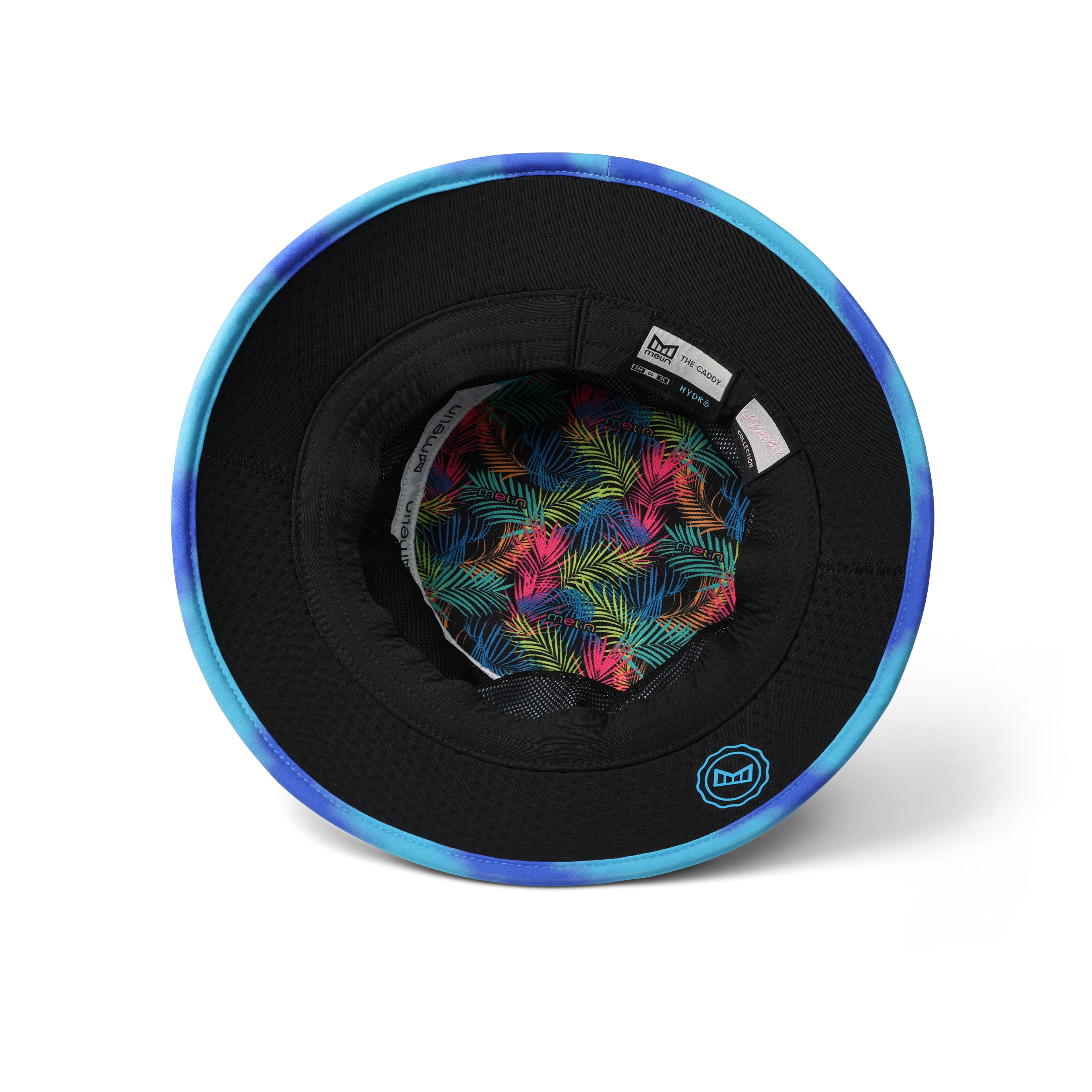 Caddy Neon Tie Dye Hydro - Electric Blue (WY2N)