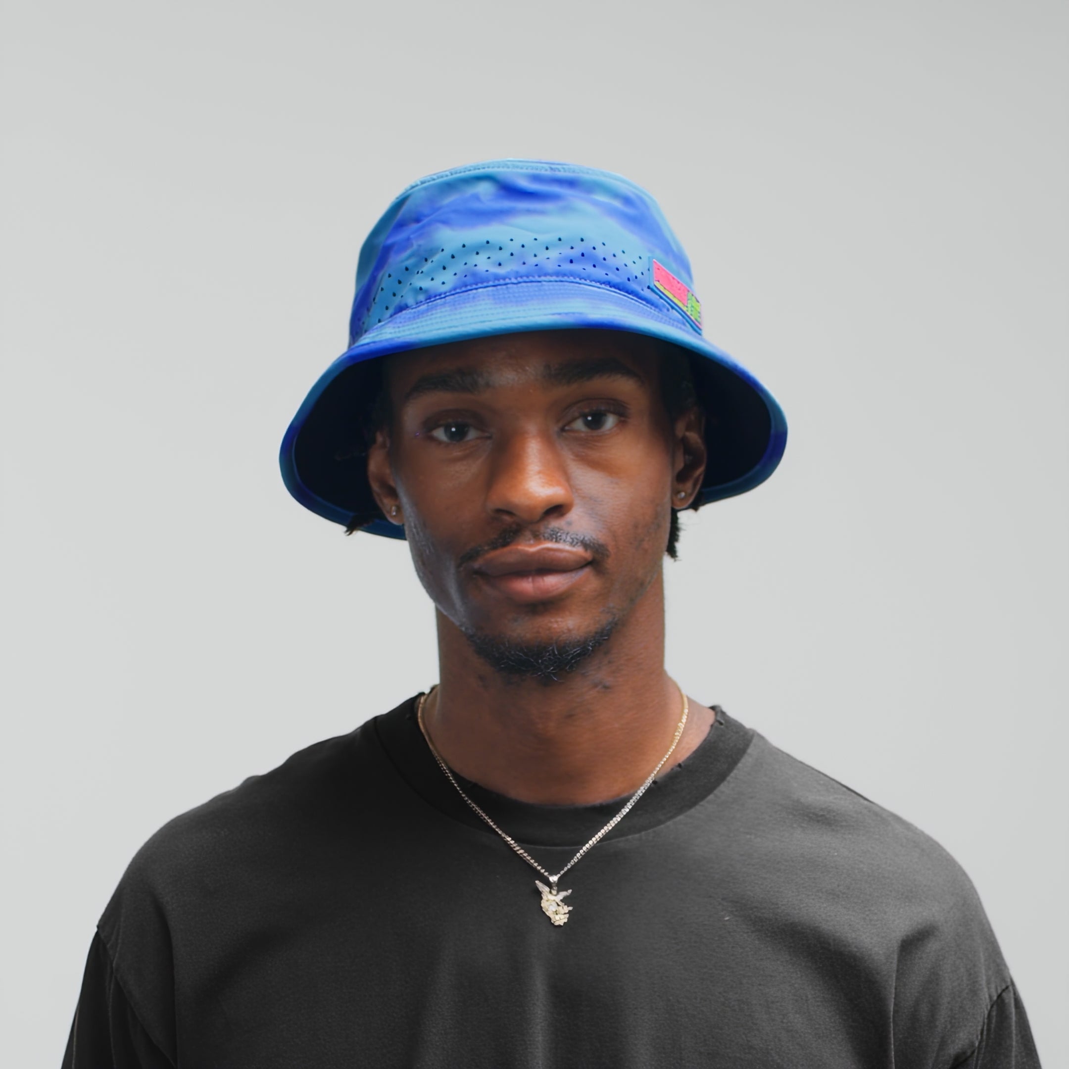 Caddy Neon Tie Dye Hydro - Electric Blue (WY2N)