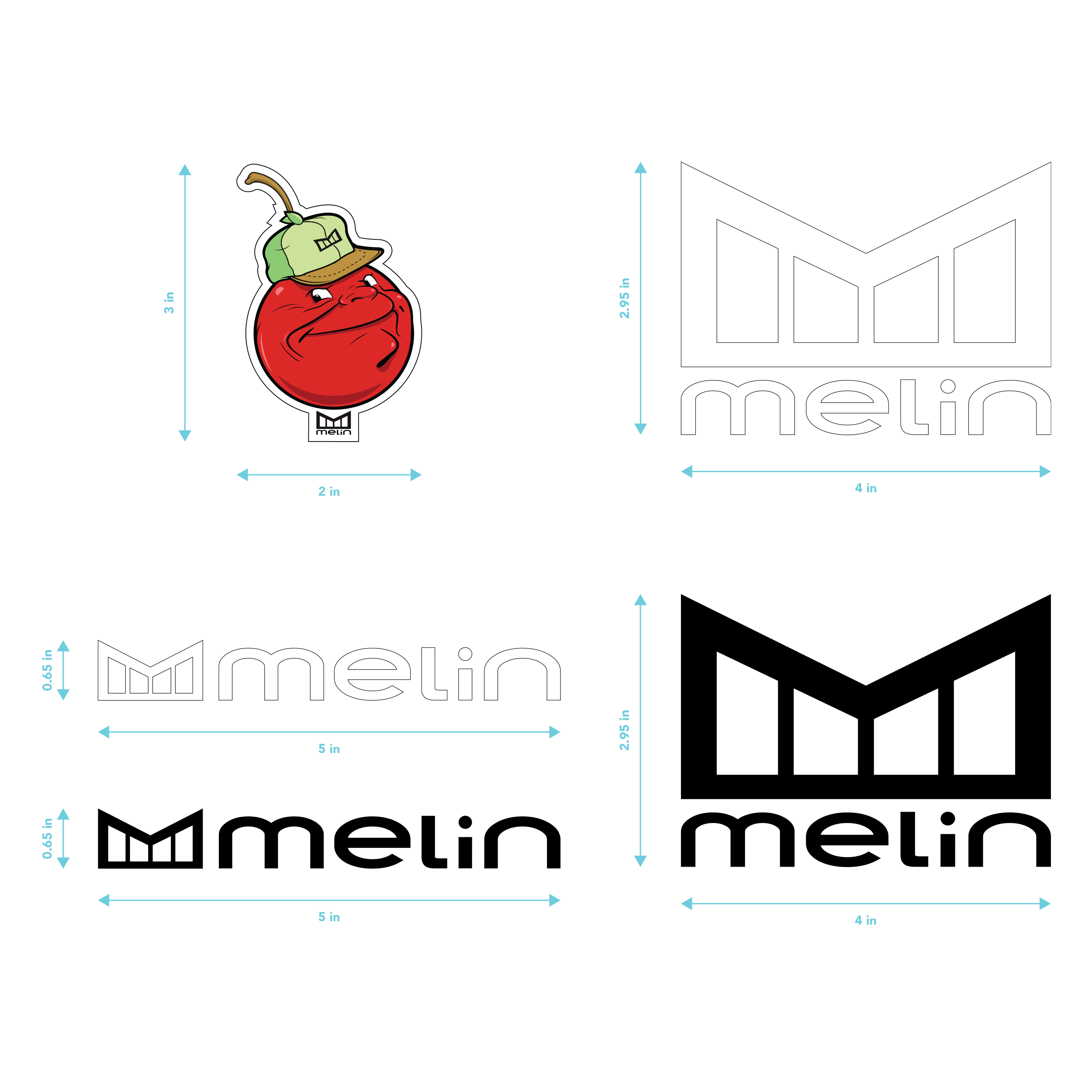 melin Sticker Pack - Multi (DSEC)